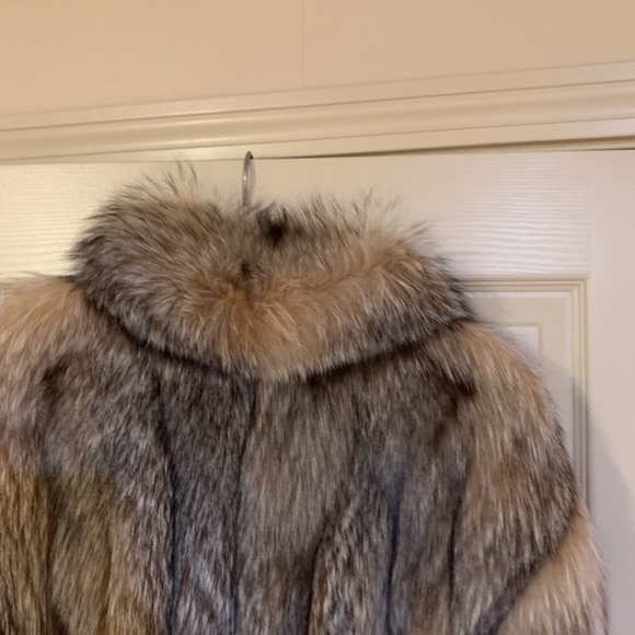 Tolchinsky’s Furs Crystal Fox Fur Coat sz M/L - Picture 11 of 11